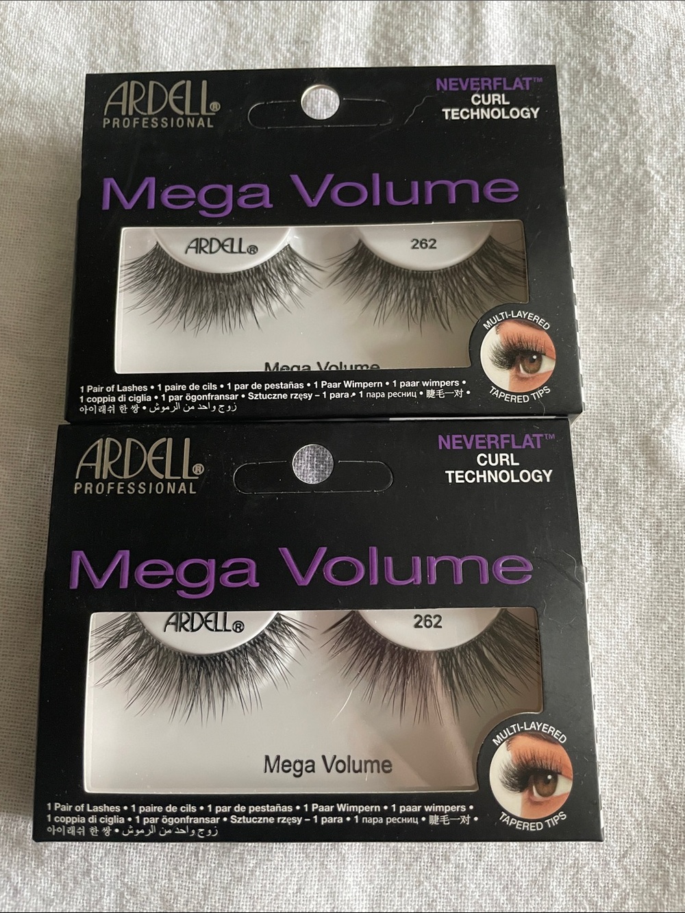 Ardell Mega Volume 262 False Eyelashes - Black